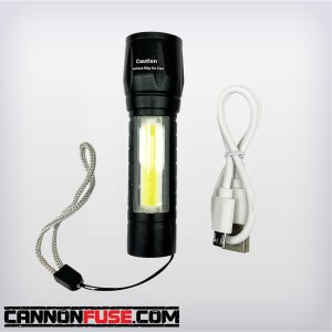 500 Lumen Rechargeable Flashlight
